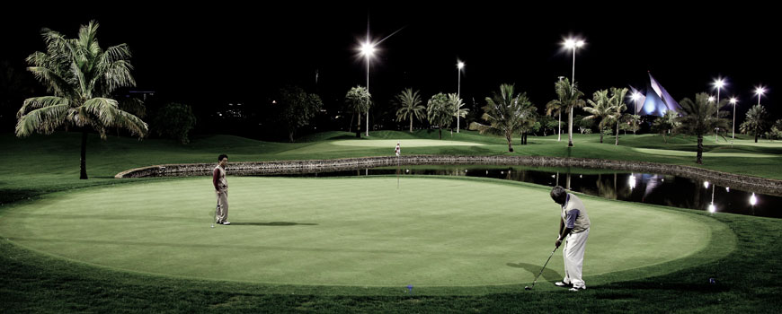 Par 3 Course Course at Dubai Creek Golf and Yacht Club Image